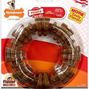 Nylabone Power Chew Textured Dog Chew Ring Toy