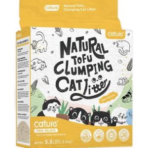 Cát đậu nành Cature Tofu Hương Sữa - Cat Litter Tofu Pellet Milk 6L