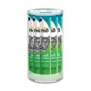 Pet8 KA54 - Súp Thưởng Cá Ngừ + Tôm Hùm Cho Mèo 36 Thanh