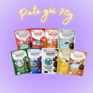 Pate Thức Ăn Ướt Meowcat Dạng Thạch Cho Mèo 70gr/Pate PET8 GOLD 70g