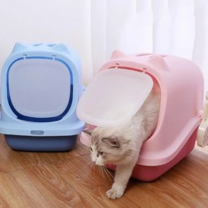 Nhà Vệ Sinh Tai Mèo Cho Mèo