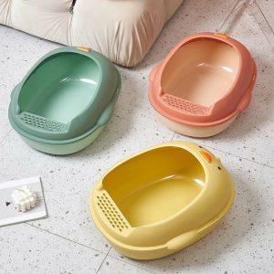 Khay Vệ Sinh Con Vịt Cho Mèo